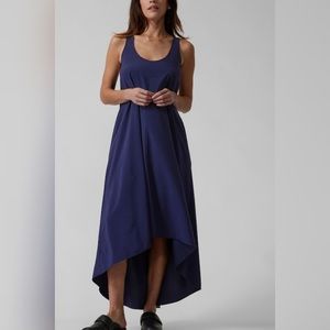 Athleta - Navy Blue Presidio Dress - Large Petite